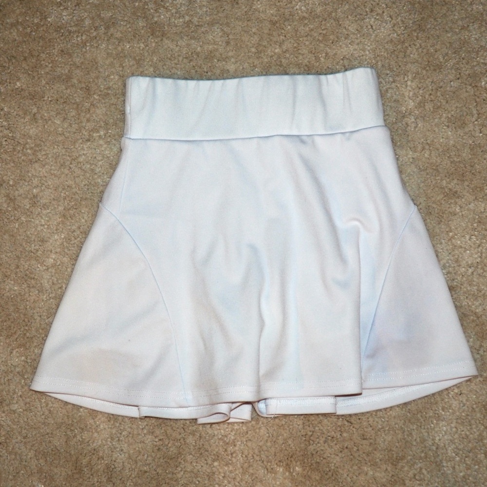 Women's White Tennis Skirt